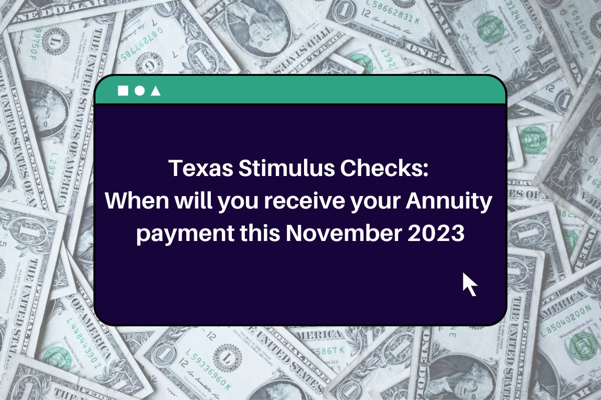 Texas Stimulus Check 2024 When Is It Coming Nanni Maryann